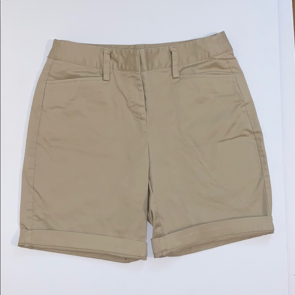 Khaki Bermuda Shorts